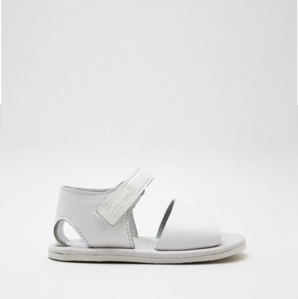 Sandalias Respetuosas Blanditos by Crio's Ola Blanco