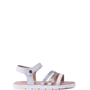 Sandalia Gioseppo Baragoi Blanco - Escala Nens