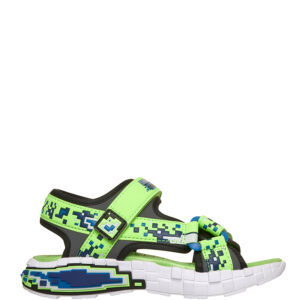 Sandalia Skechers Mega-Splash 4K Lima/Negro