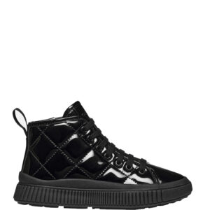 Zapatillas Geox J56M3F Laquinny Negro - Escala Nens