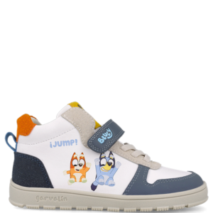 Zapatillas Garvalín 261875-B911Blanco/Petrol - Escala Nens